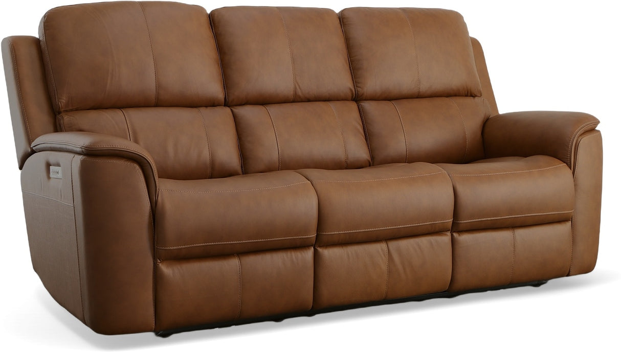 Henry Power Reclining Sofa with Power Headrests and Lumbar