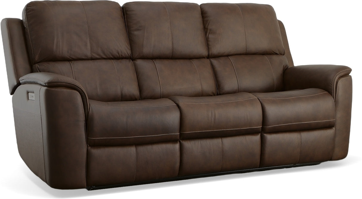 Henry Power Reclining Sofa with Power Headrests and Lumbar