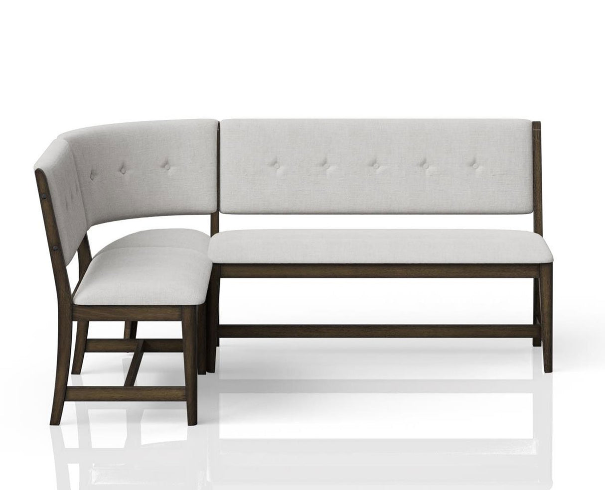 Dorval Curved Bench