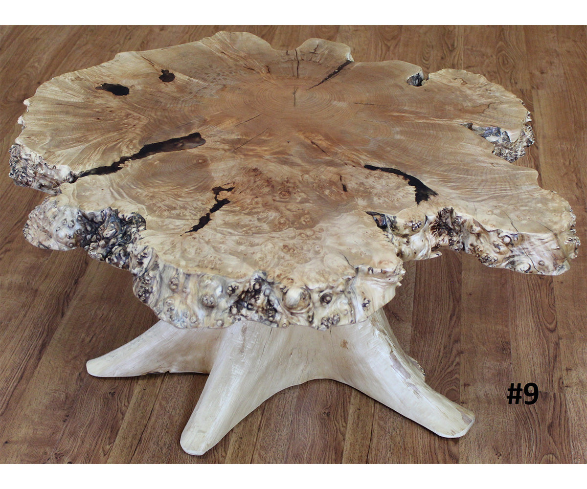 Maple Burl Coffee Table Chuck's Furniture