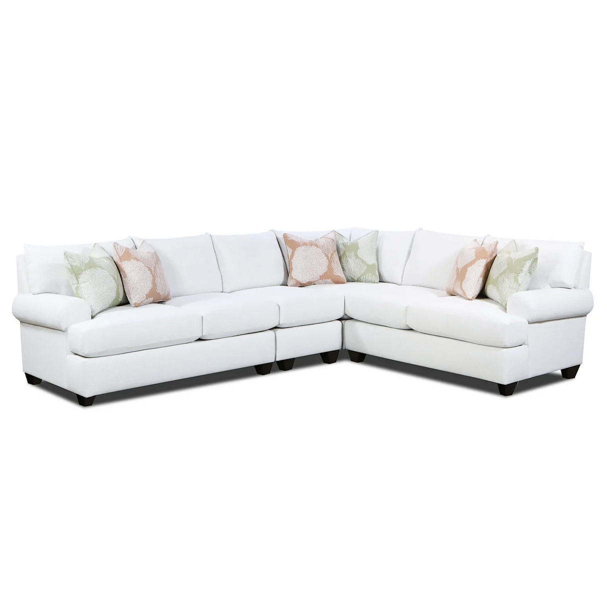 Rolled Arm Sectional