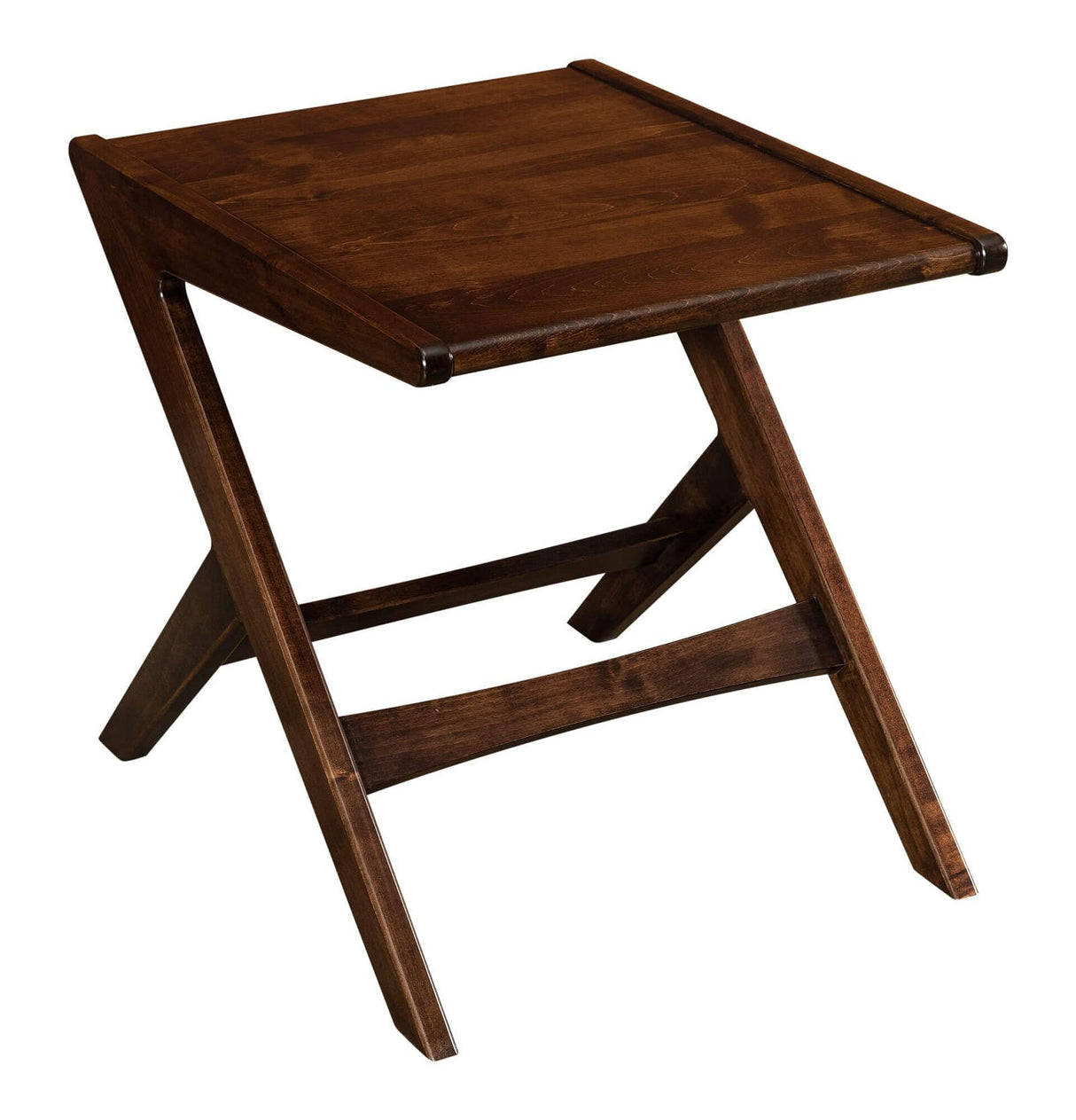 Brown Maple Malaya End Table