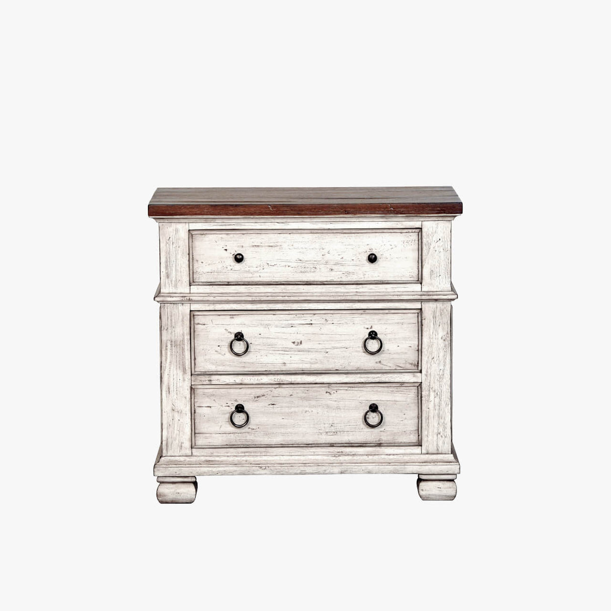 Belmont Bedroom 3 x Drawer Night Stand