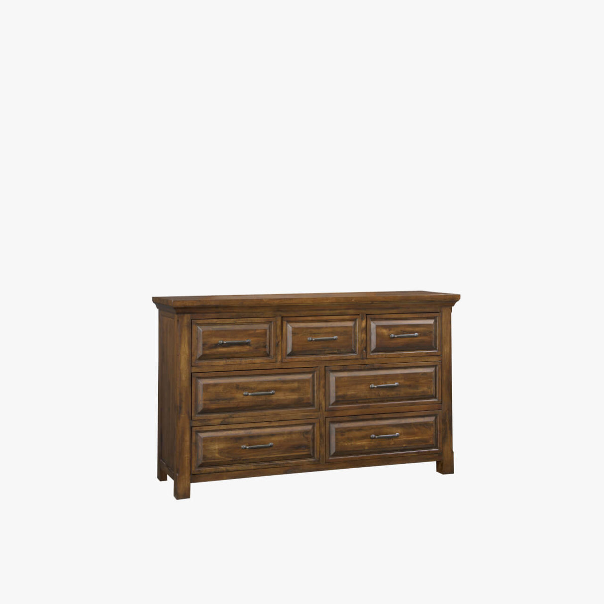 Hill Crest Bedroom 7 x Drawer Dresser