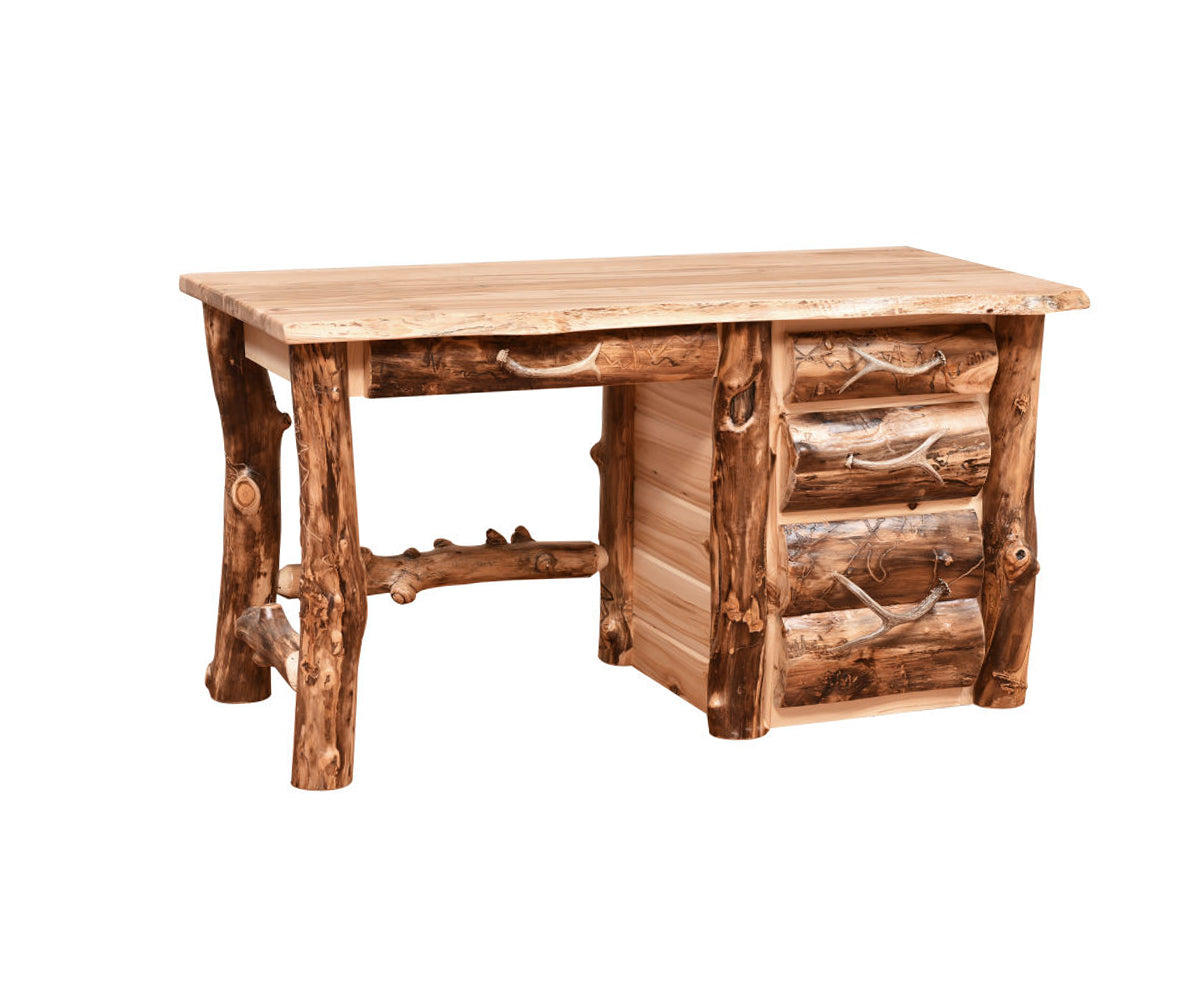 Rocky Mountain Aspen Knee Hole Desk