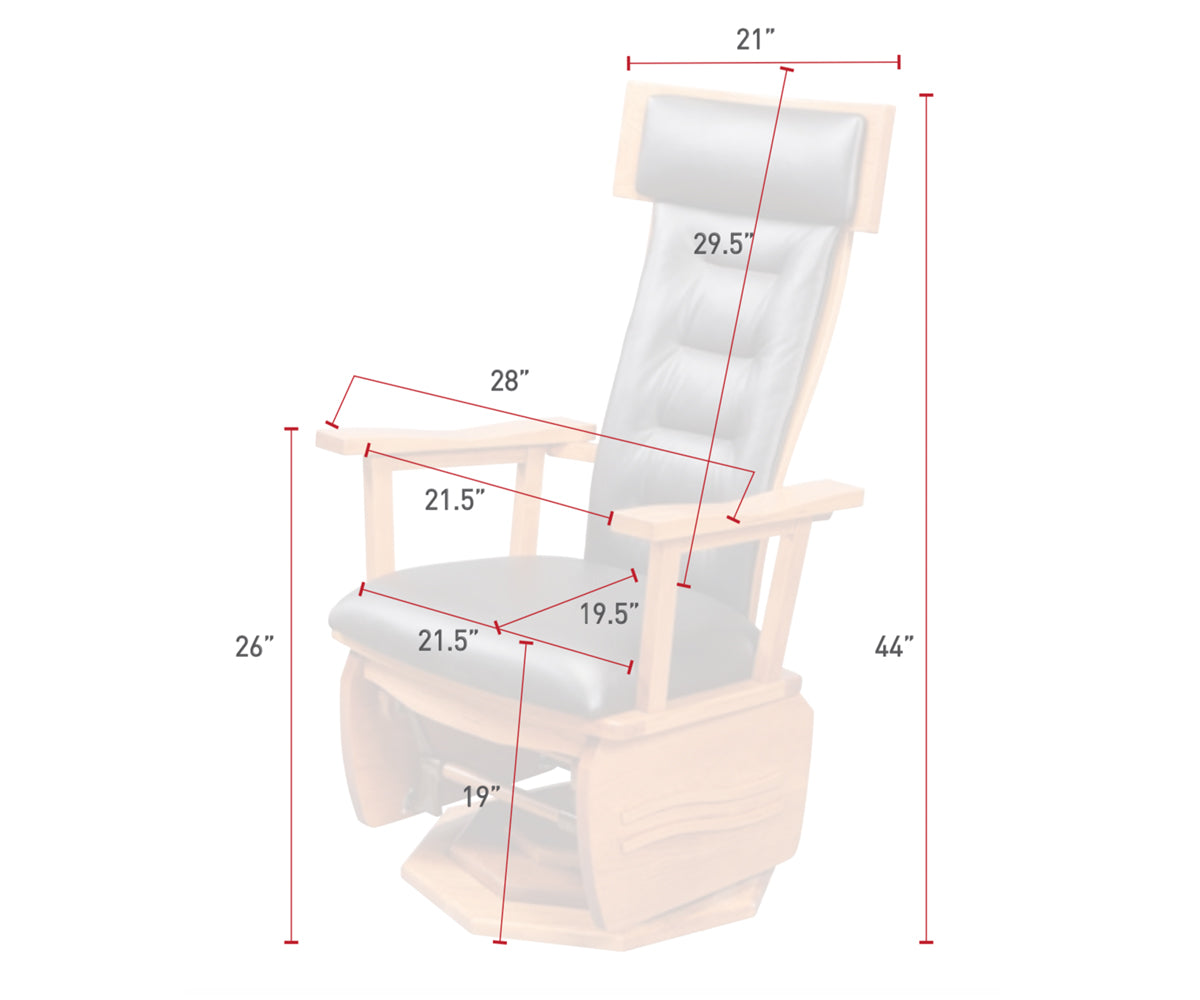 London Swivel Glider
