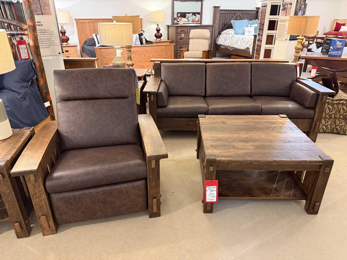 Brown Maple Houston Recliner