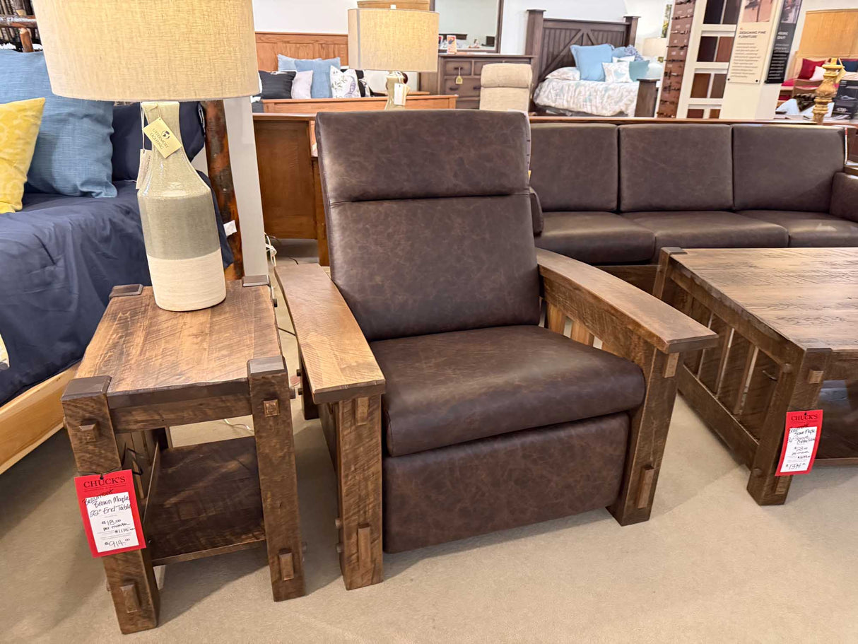 Brown Maple Houston Recliner