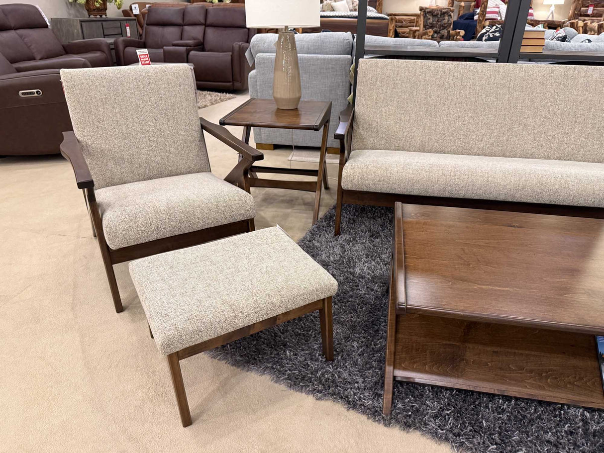 Brown Maple Malaya Chair