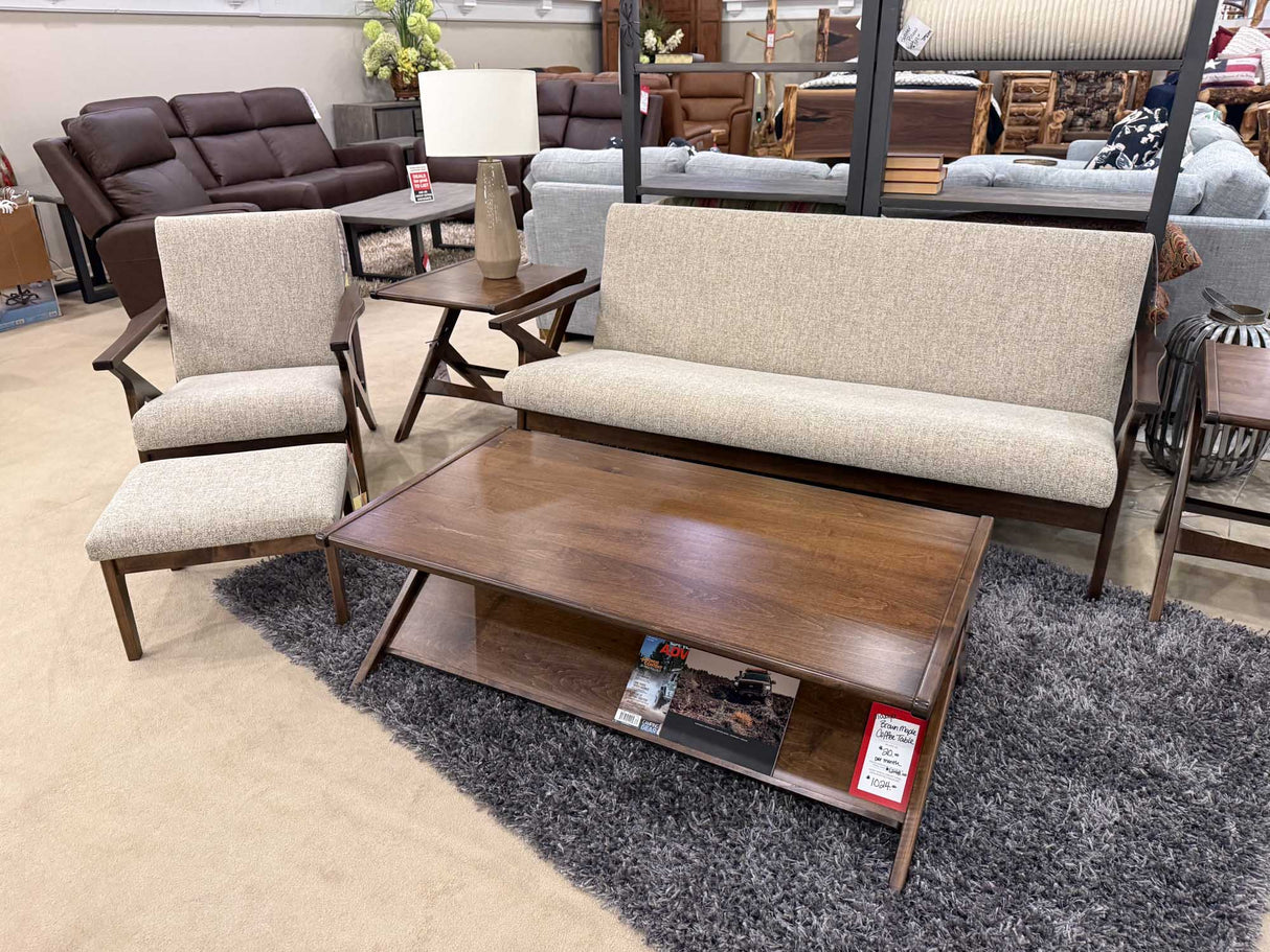 Brown Maple Malaya Chair