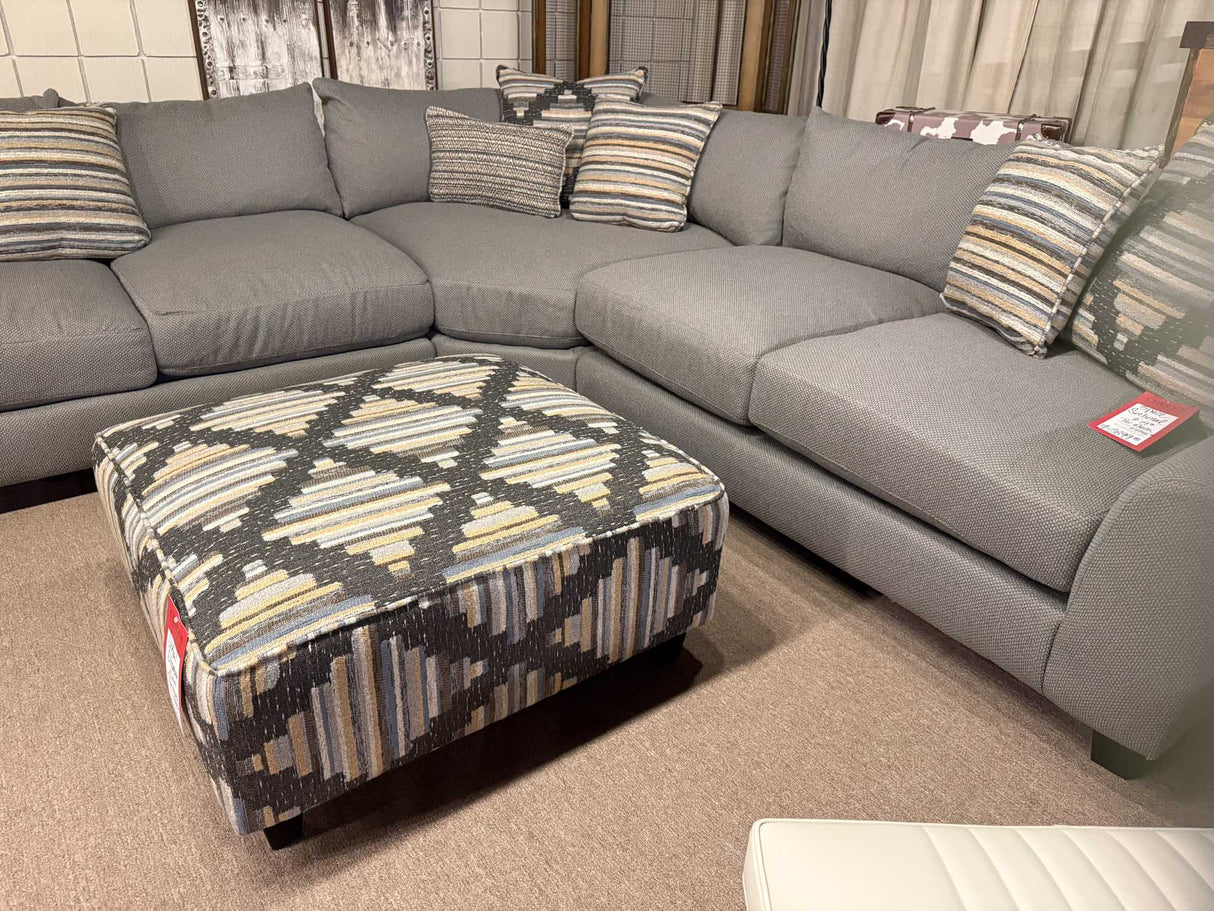 Floor Model Three Piece Sectional