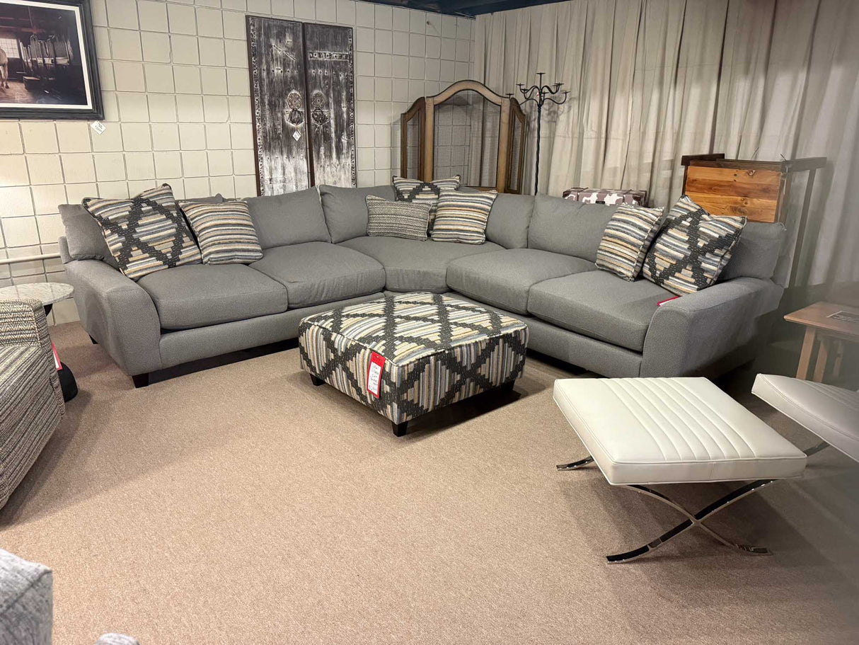 Floor Model Three Piece Sectional