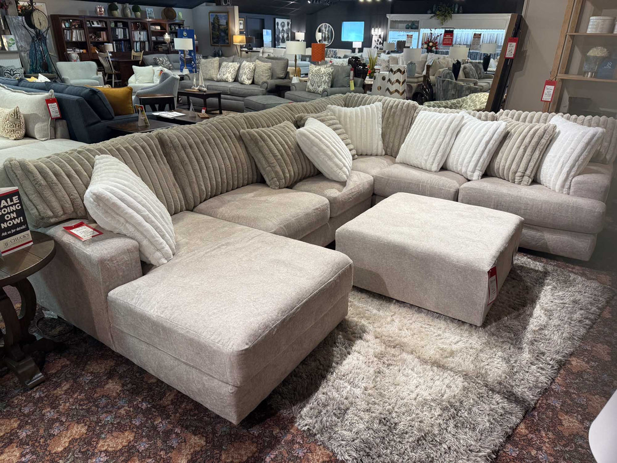 Plush 4-Piece Sectional