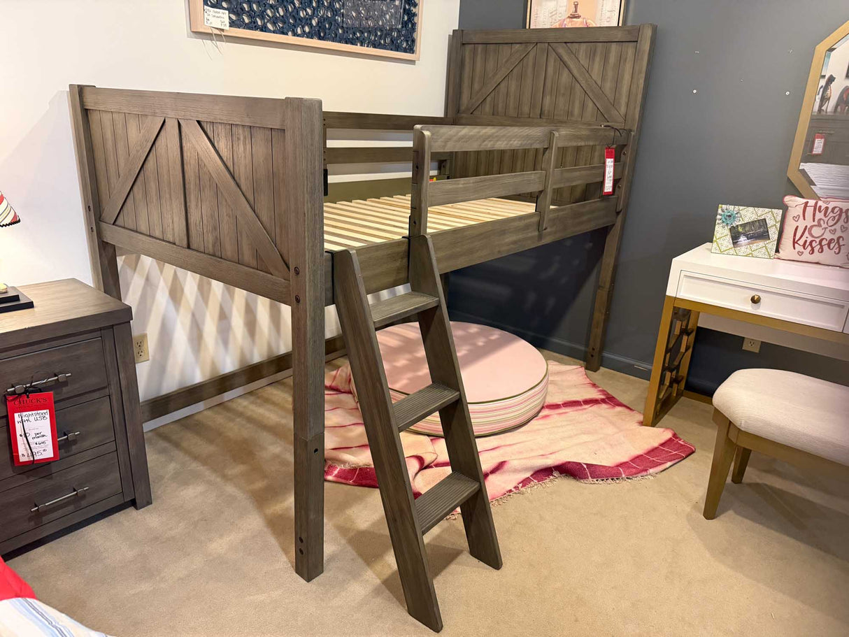 Lofted Bed