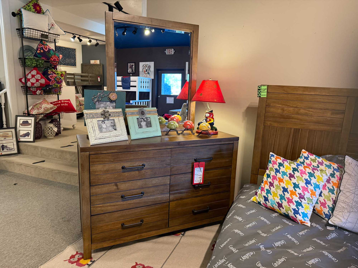 Dresser and Mirror