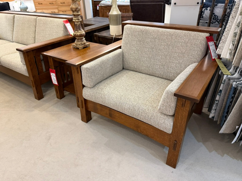 White Oak McCoy Accent Chair