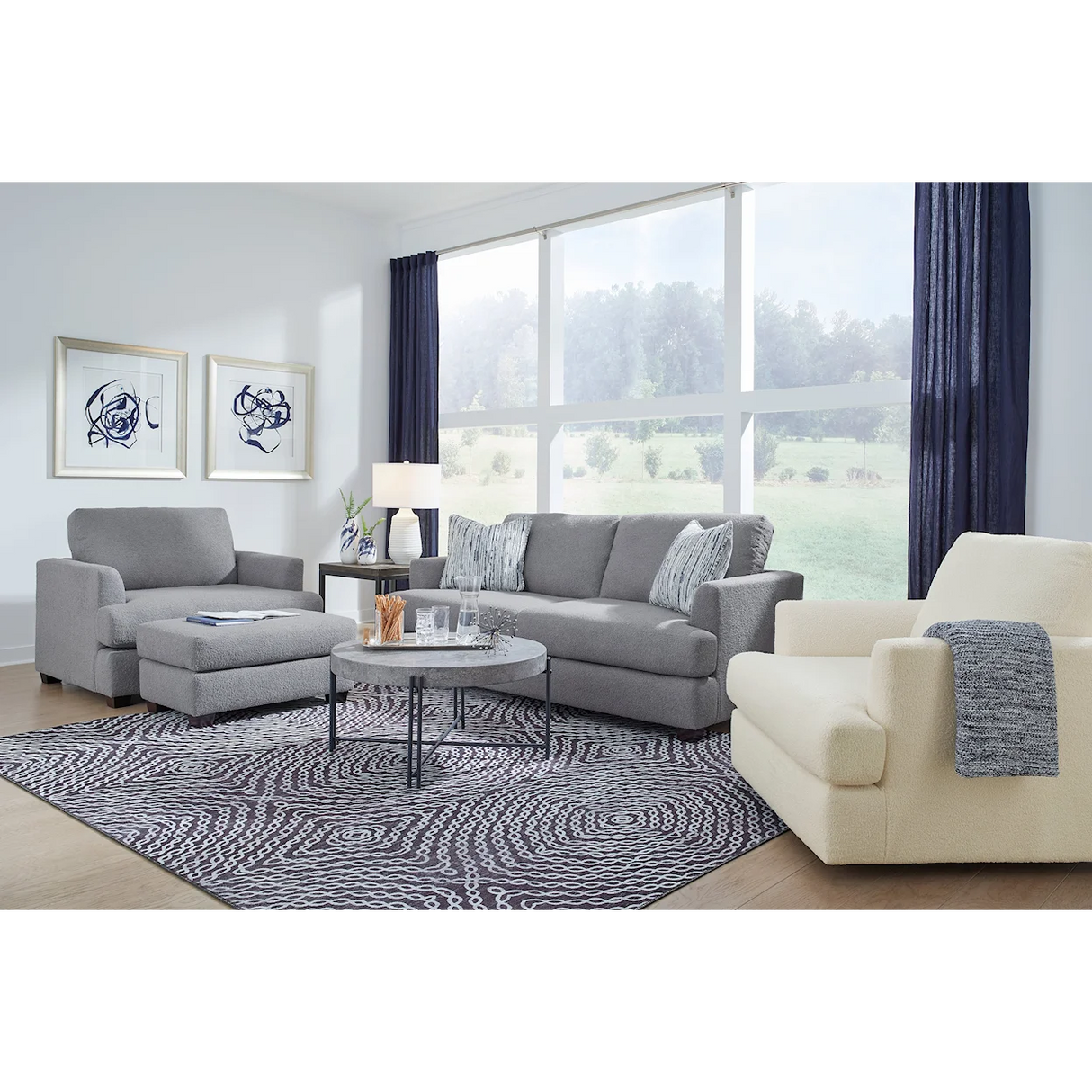 Casual 2-Seat Sofa