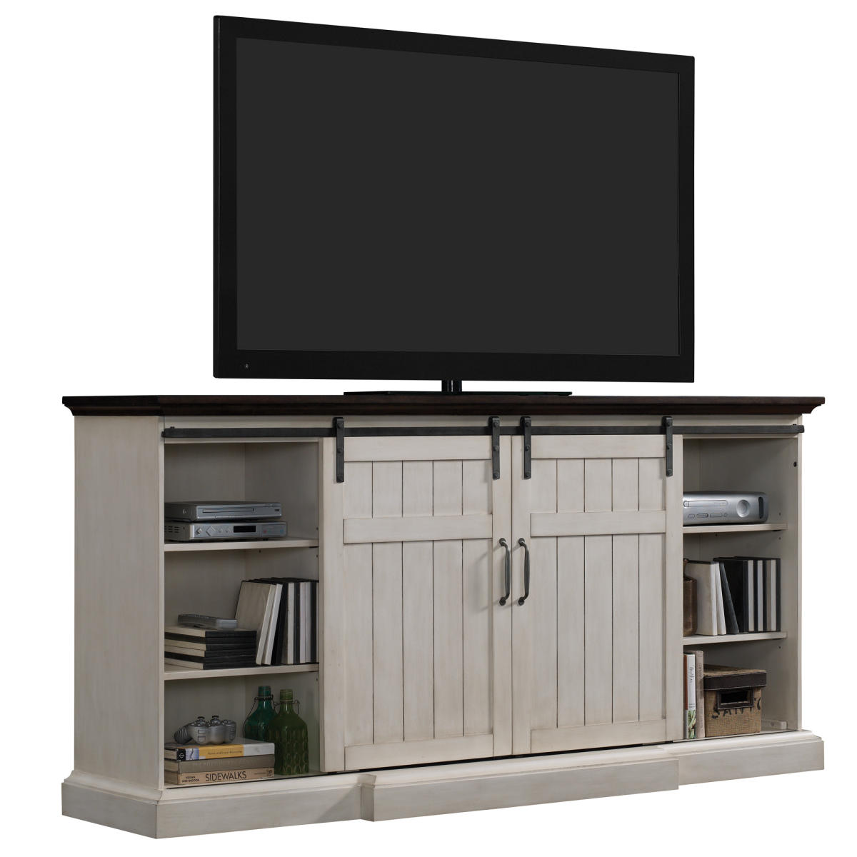 Cabaret TV Stand with Electric Fireplace