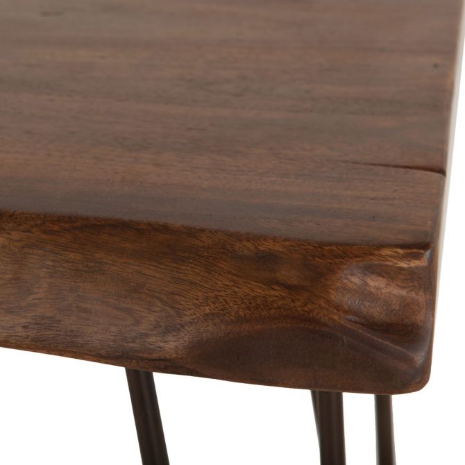 Vail 26" Side Table Walnut