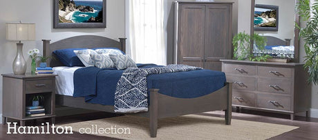 Hamilton Pencil Post Bed with Canopy