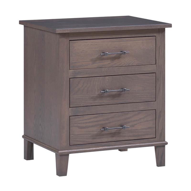 Hamilton 3 Drawer Nightstand