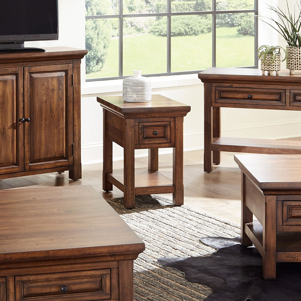Hill Crest Occasional & Entertainment Chair Side Table
