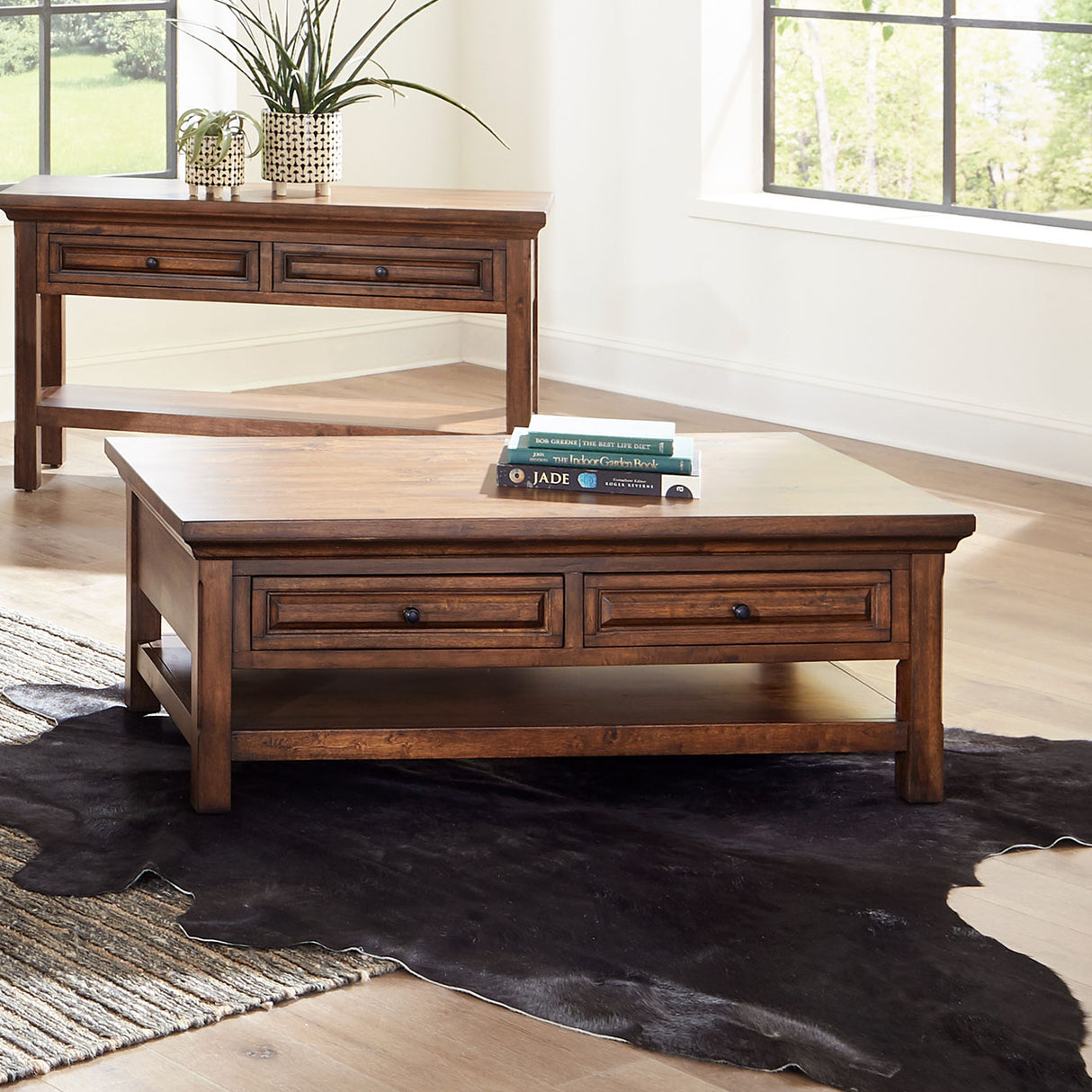 Hill Crest Occasional & Entertainment Rectangular Coffee Table