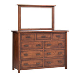 Mountain Lodge 66" High Dresser with Mirror