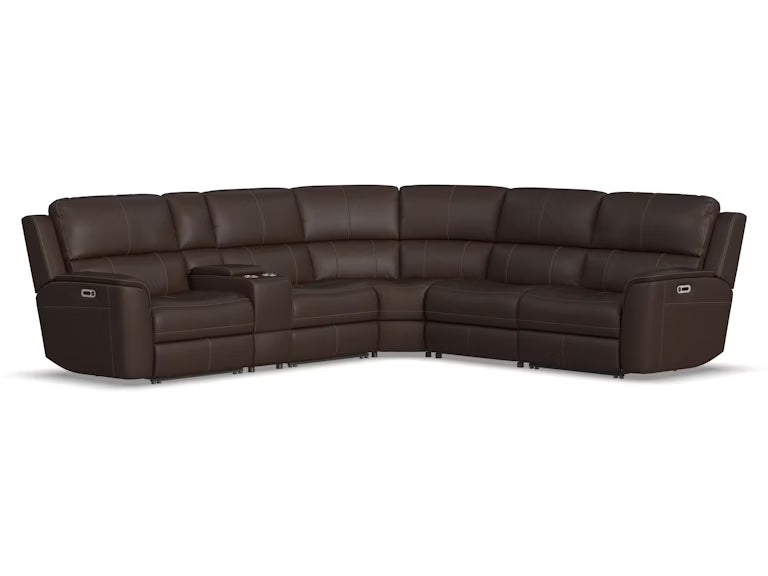 Henry Power Reclining Sectional - Thumbnail 4