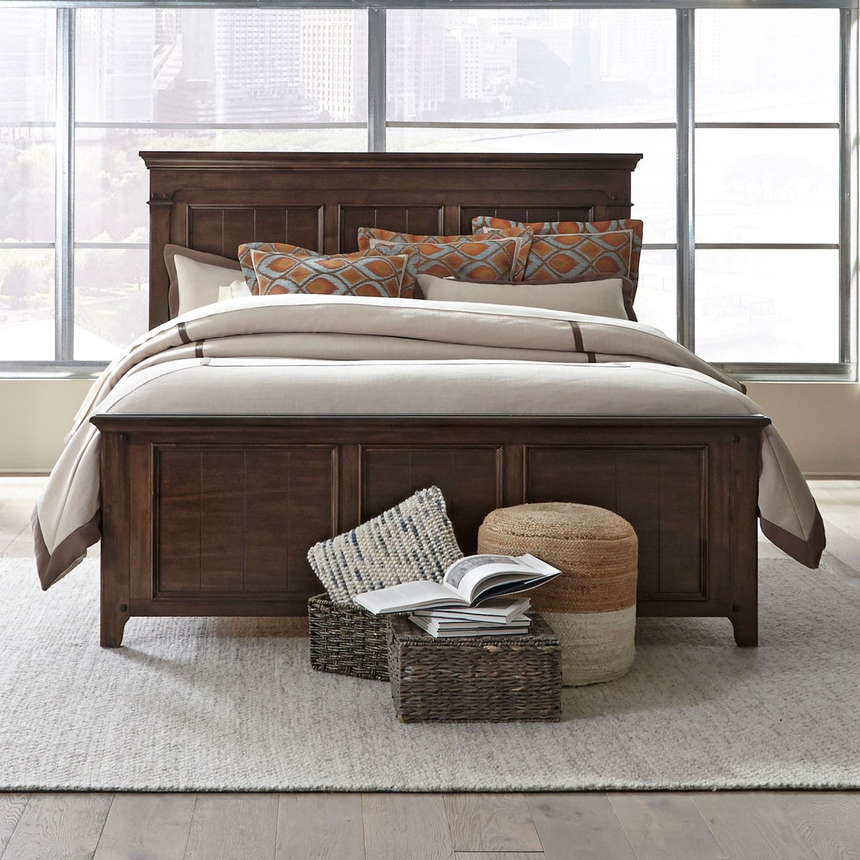 Saddlebrook Queen Panel Bed