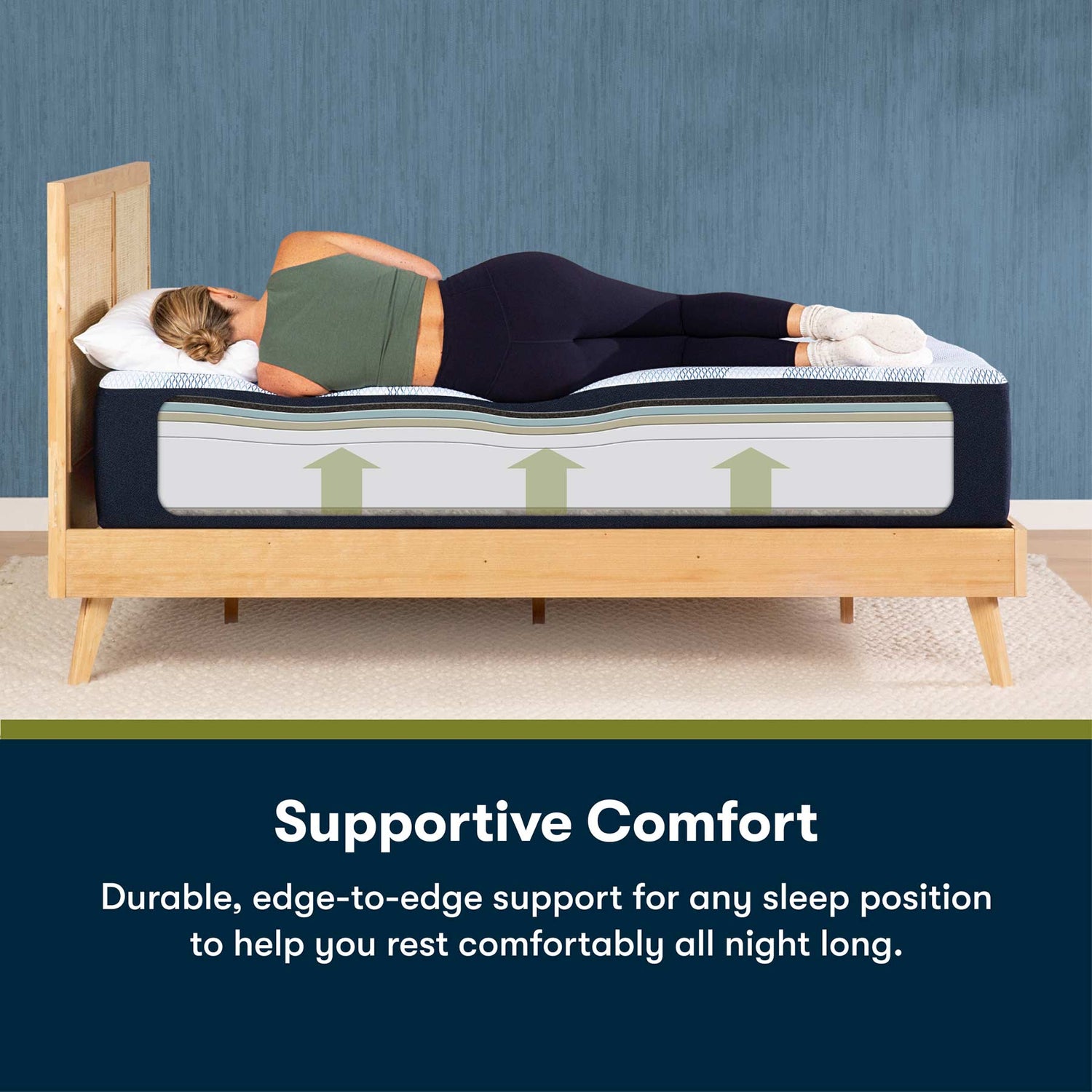 F30LTX 14" Memory Foam Firm Mattress Chuck's Furniture