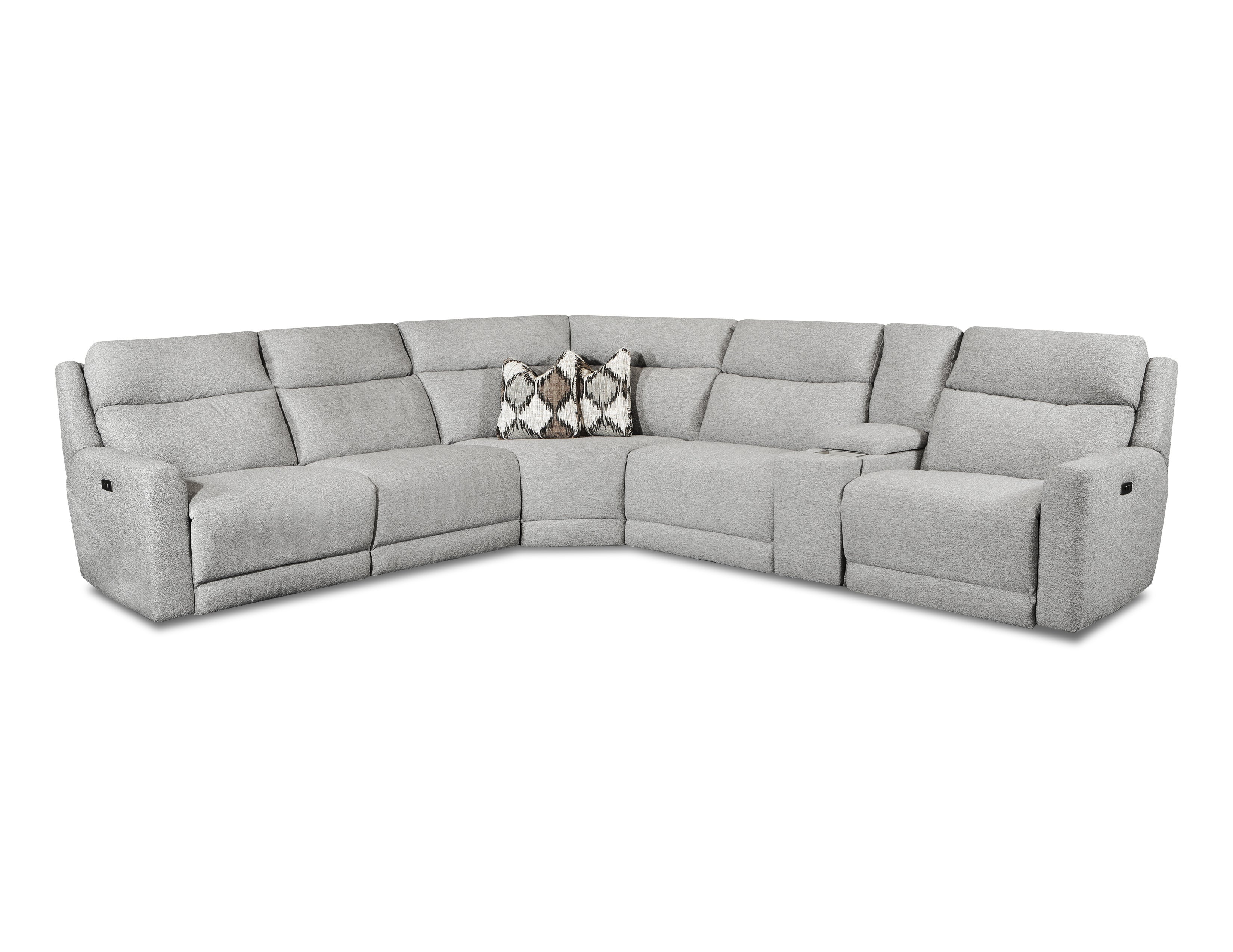 Social Club 6 Piece Power Reclining Sectional