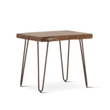 Vail 26" Side Table Walnut