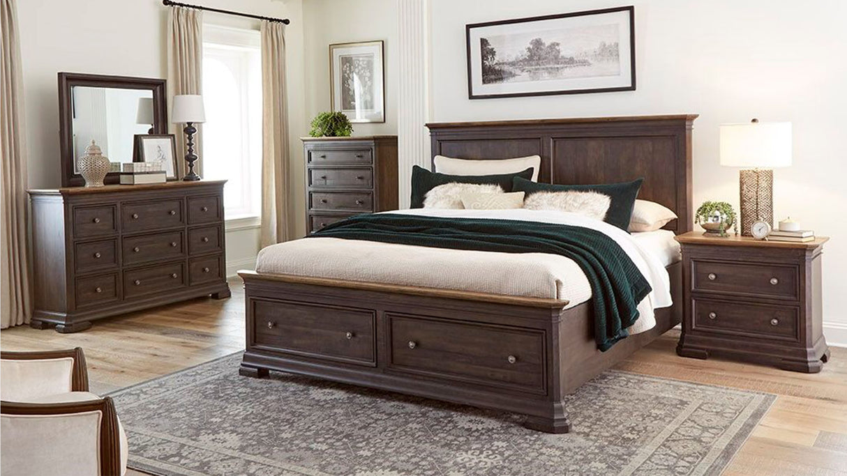 Grand Louie Bedroom 4 x Drawer Media Chest