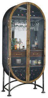 Boilermaker Wine and Bar Cabinet