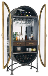 Boilermaker Wine and Bar Cabinet