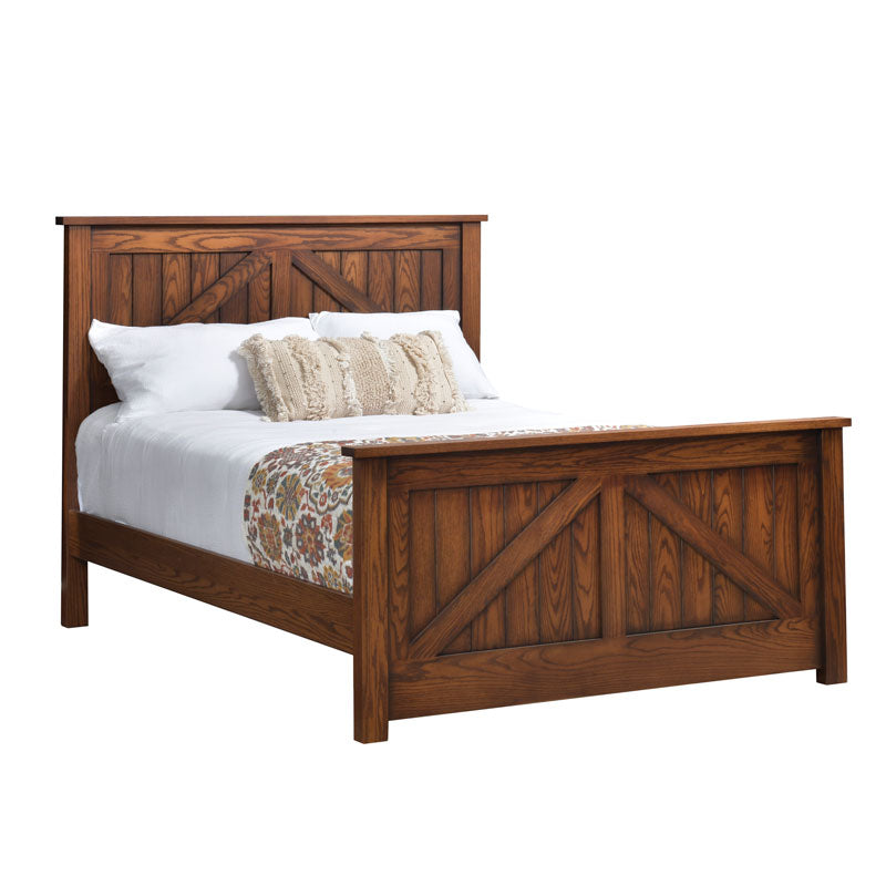 Mountain Lodge Panel Bed